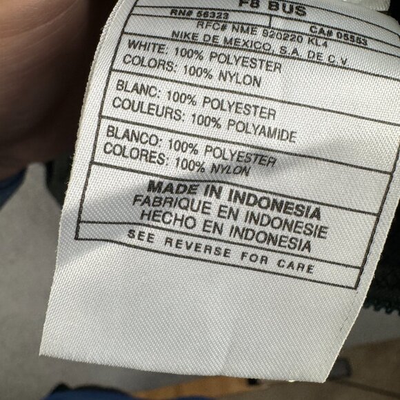 Nike Jacket Women’s Size Medium Green Vintage Classic Loose Fit Wind Breaker - Picture 14 of 16